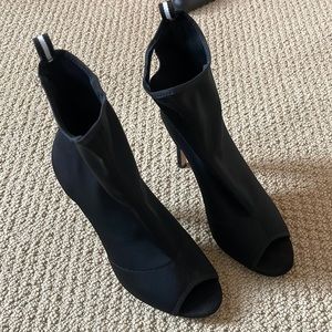 Peep toe back boots heels Catherine Malandrino 7,5